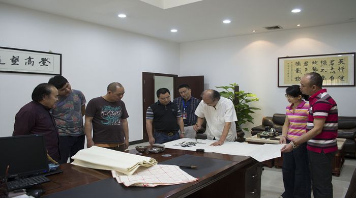 張劍岑先生為金艾陶題詞“厚道”、“今生今世 金艾陶”