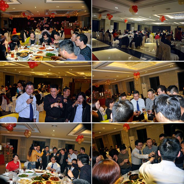 人氣十足的晚會(huì)現(xiàn)場(chǎng)