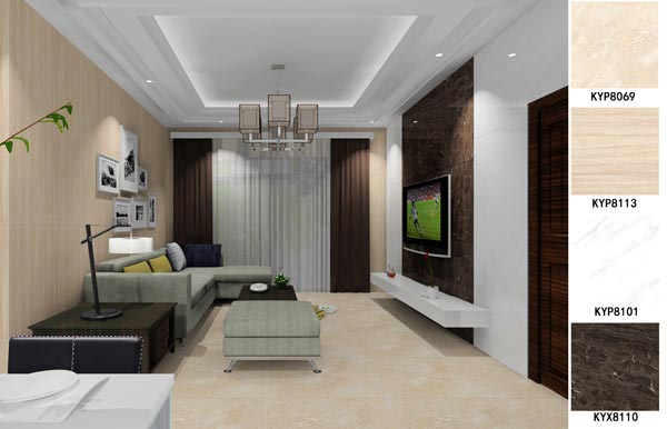 金艾陶家裝：佛山大瀝碧桂園華府106㎡簡(jiǎn)約現(xiàn)代裝修效果鑒賞