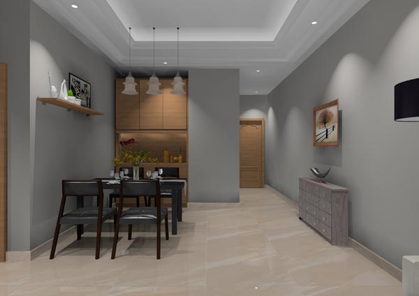 金艾陶家裝：佛山燈湖華府90㎡現(xiàn)代簡約裝修效果鑒賞