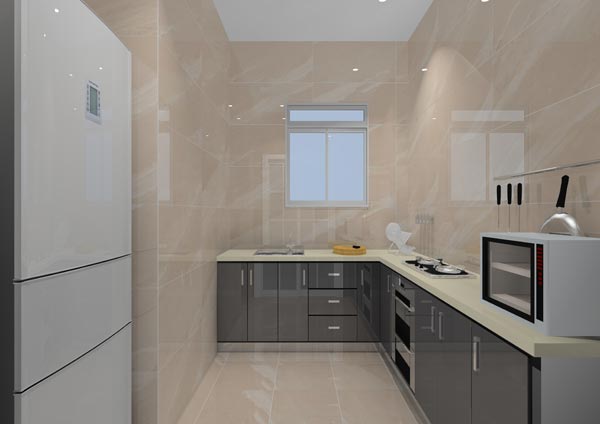 金艾陶家裝：佛山燈湖華府90㎡現(xiàn)代簡約裝修效果鑒賞