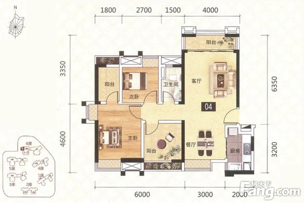 金艾陶家裝：佛山燈湖華府90㎡現(xiàn)代簡(jiǎn)約裝修效果鑒賞