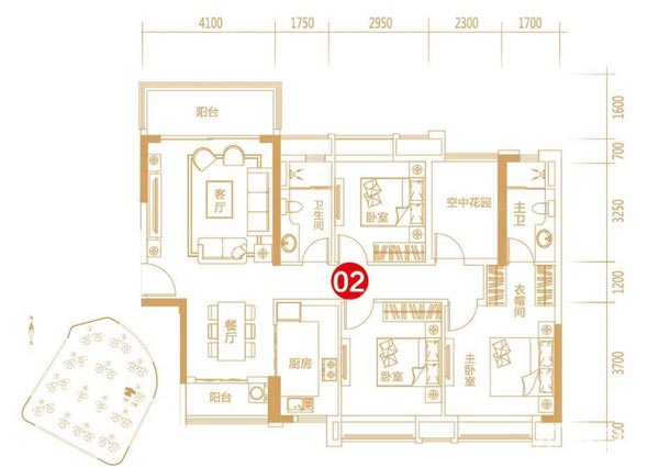 金艾陶家裝：佛山保利紫山國際115㎡中式風(fēng)格裝修鑒賞