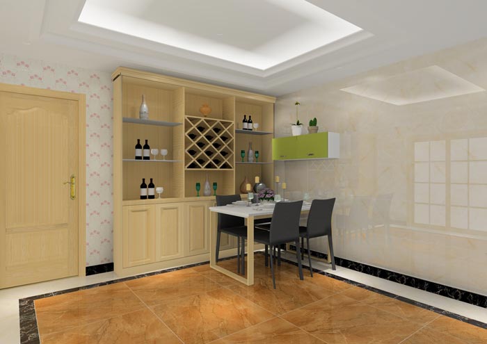 金艾陶家裝：佛山合景新鴻基·瀧景110㎡簡約現(xiàn)代裝修效果鑒賞