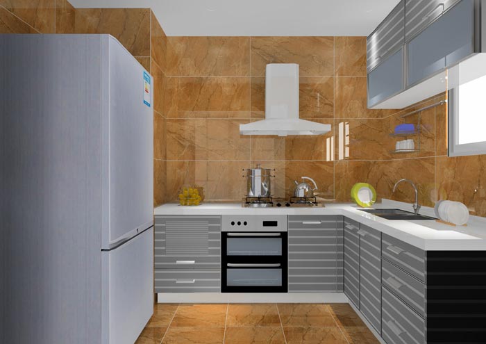 金艾陶家裝：佛山合景新鴻基·瀧景110㎡簡約現(xiàn)代裝修效果鑒賞