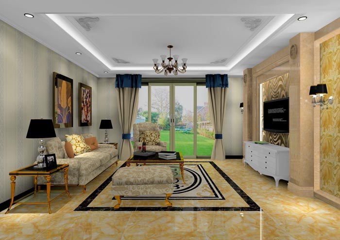 金艾陶家裝：佛山桂丹頤景園117㎡簡約現(xiàn)代裝修效果鑒賞