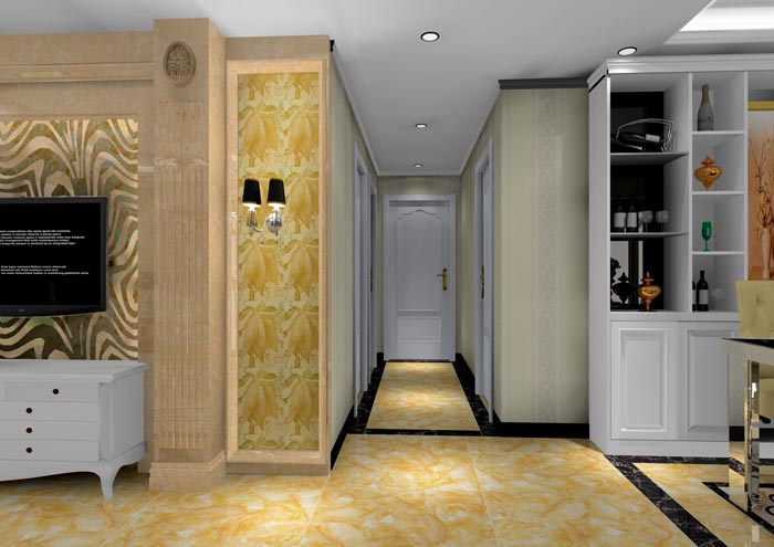 金艾陶家裝：佛山桂丹頤景園117㎡簡約現(xiàn)代裝修效果鑒賞