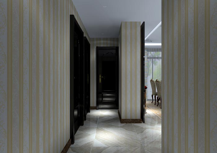 金艾陶家裝：佛山水悅龍灣141㎡簡(jiǎn)歐裝修效果鑒賞