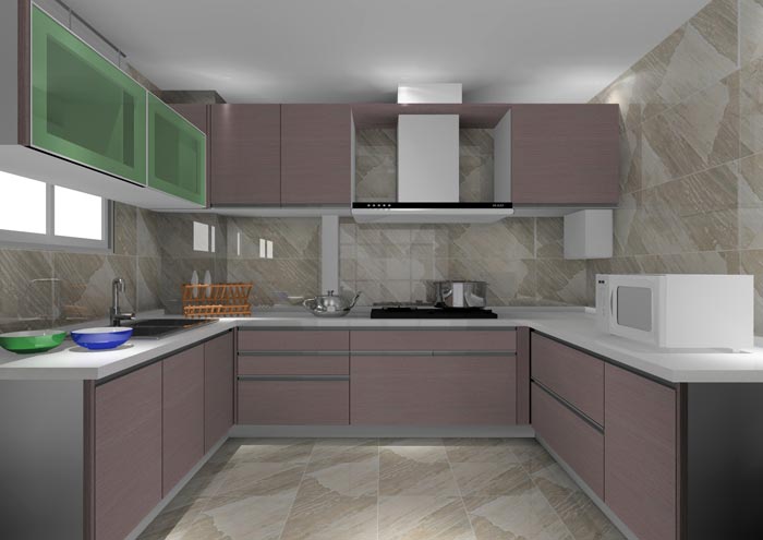 金艾陶家裝：佛山水悅龍灣141㎡簡(jiǎn)歐裝修效果鑒賞