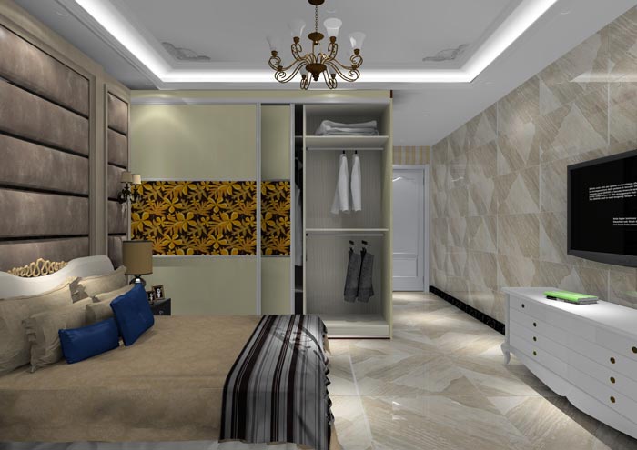 金艾陶家裝：佛山水悅龍灣141㎡簡(jiǎn)歐裝修效果鑒賞