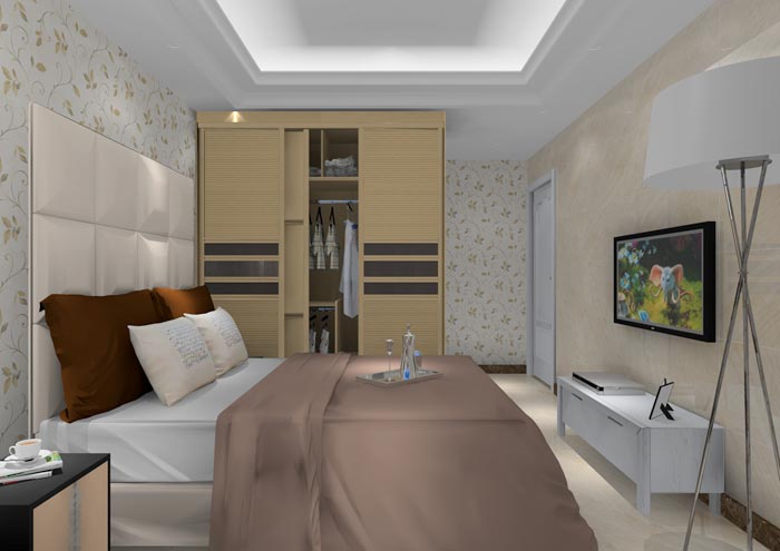 金艾陶家裝：佛山獅山上林苑91㎡簡約風(fēng)格裝修鑒賞