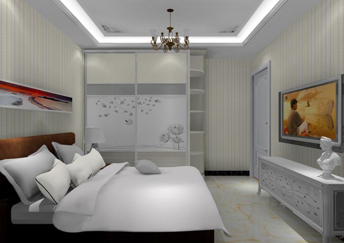 金艾陶家裝：佛山佛山容桂頤澳花園90㎡的簡歐風格裝修鑒賞