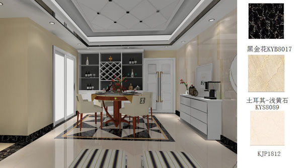 80、90后的年輕人，喜歡的是輕松，時尚的溫馨小窩，這是一款迎合年輕人喜好的設(shè)計！整體色調(diào)是淺色系，營造溫馨舒適的氛圍。幾何拼設(shè)的地面鋪貼，讓原本單色的地面多了些活力，給空間增加了些許的靈動。