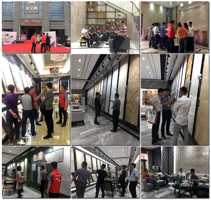 金艾陶瓷拋磚，很硬也很色，亮相2017春季陶博會