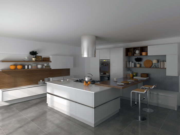 水泥灰的高冷，演繹著不一樣的典雅