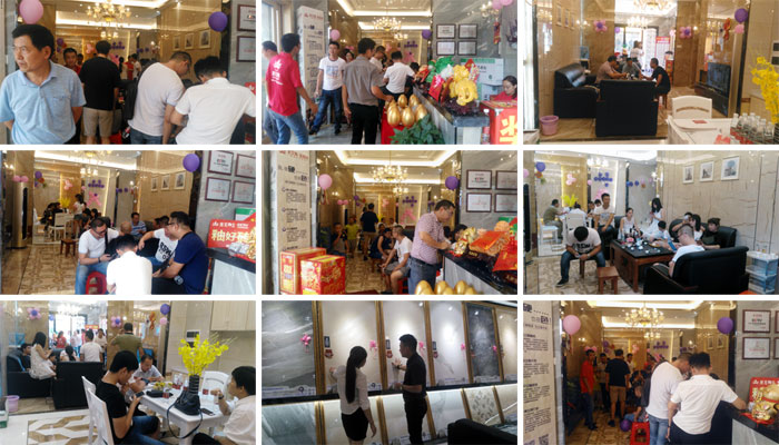 陶瓷一線品牌金艾陶瓷磚湖南衡陽店盛裝開業(yè)，捷報不斷