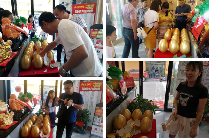 陶瓷一線品牌金艾陶瓷磚湖南衡陽店盛裝開業(yè)，捷報不斷