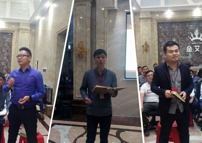 2017年11月2日晚，生命不息，學(xué)習(xí)不止金艾陶法定學(xué)習(xí)日，11月全公司人員學(xué)習(xí)會(huì)圓滿結(jié)束，一起分享《干法》，樂于工作，開心生活，即使在苦難中，只要拼命工作，就能帶來不可思議的好運(yùn)。過好每一天，就是成功之道！