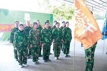 2017年2月13-15日，金艾陶“虎狼道”戶外拓展訓練圓滿結束