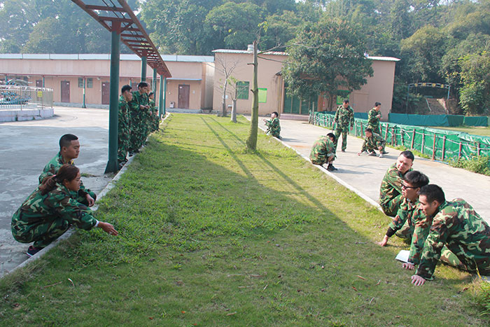 2017年2月13-15日，金艾陶“虎狼道”戶外拓展訓練圓滿結束