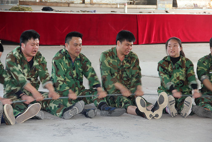 2017年2月13-15日，金艾陶“虎狼道”戶外拓展訓練圓滿結束